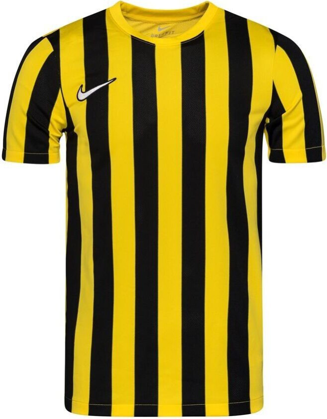 Spillerdrakt Df Striped Division Iv - Tour Yellow/svart/hvit, størrelse Small