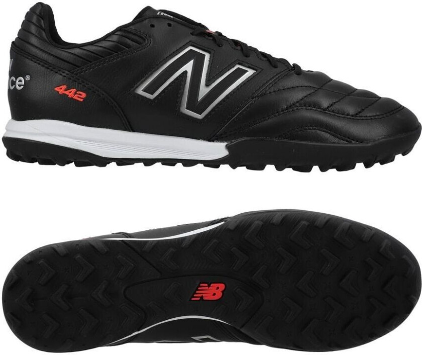 442 v2 Pro TF Leader In Classics - Svart/rød - Turf (TF), størrelse 40