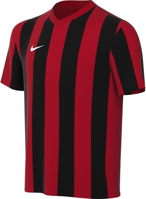 Spillerdrakt Dri-FIT Striped Division V - Rød/Svart/Hvit Barn, størrelse M: 137-147 cm