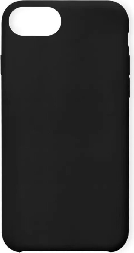 iPhone SE 2020-2022 / 8 / 7 / 6S / 6 Silikon Bakdeksel - Svart