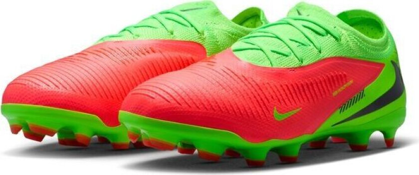 Phantom 6 Pro Low Cut MG Erling Haaland Personal Edition - Hot Punch/Svart/Grønn streik Barn FORHÅNDSBESTILLING - Multi Ground (MG), størrelse 33½