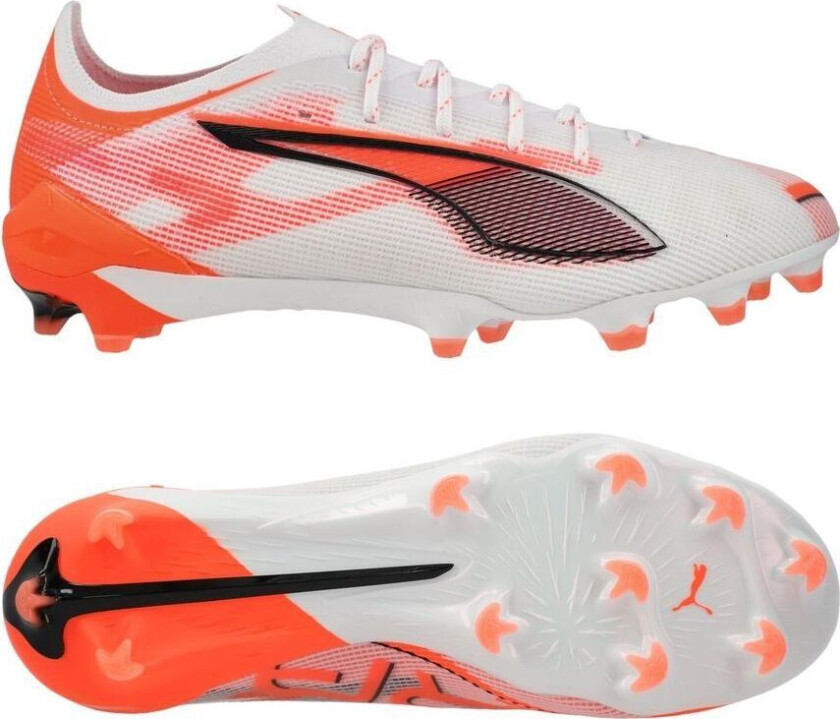 Ultra 5 Ultimate FG Unlimited - White/ Svart/rød - Gress (FG), størrelse 47