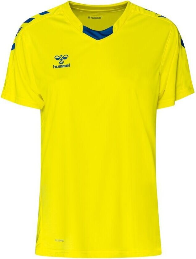 Spillerdrakt hmlCORE XK Poly - Gul/Blå Kvinner, størrelse X-Large