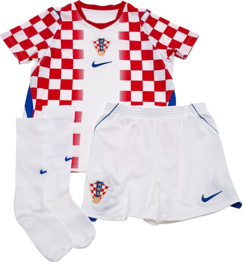 Kroatia Hjemmedrakt World Cup 2026 Mini-kit Barn - Nike, størrelse M: 110-116 cm