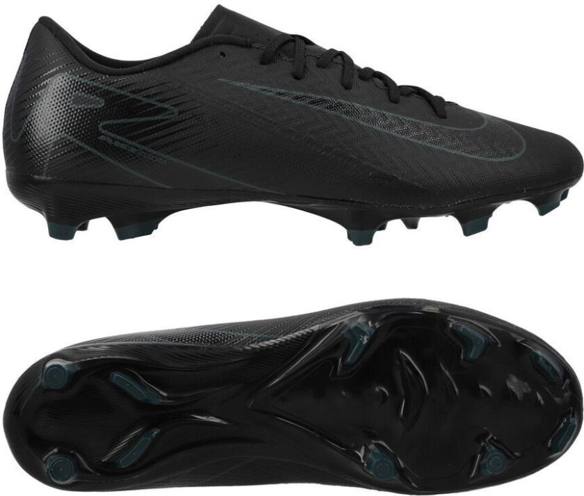 Air Zoom Mercurial Vapor 16 Academy Mg Shadow - Svart/dyp Jungel - Multi Ground (Mg), størrelse 44½