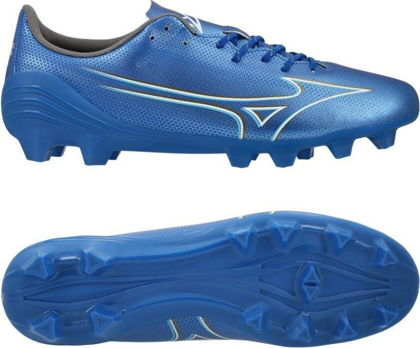 Alpha Select FG Mugen - Blå/Hvit/Gull - Gress (FG), størrelse 40½