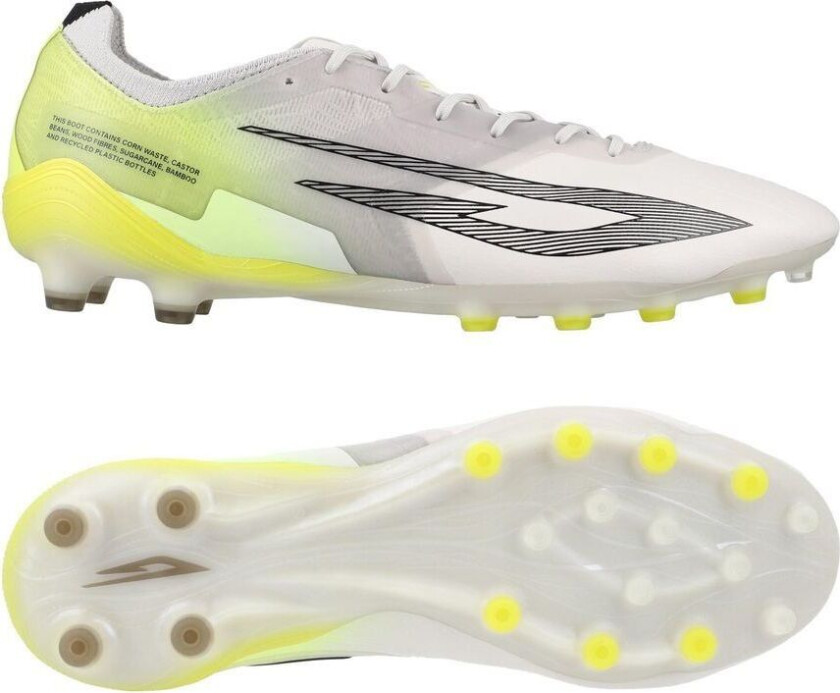 Scudetta AG Stone Volt - Grå/Hvit/Gul/Svart - Kunstgress (AG), størrelse UK7/EU40½