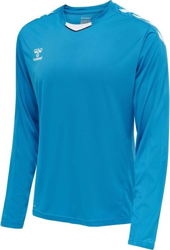 Spillerdrakt Core L/S - Blå, størrelse Medium