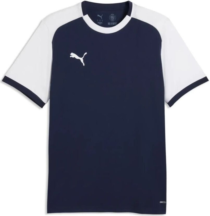 Spillerdrakt Teamliga26 Matchday - Navy/ White Barn, størrelse 164 cm