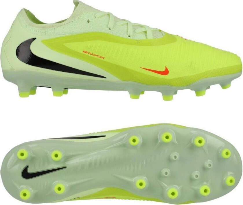 Phantom 6 Pro Low Cut AG-PRO Max Voltage - Gønn/Svart/Hyper Crimson - Kunstgress (AG), størrelse 43