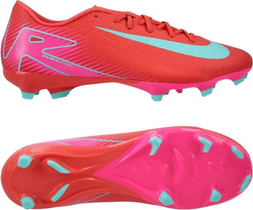 Air Zoom Mercurial Vapor 16 Academy MG Mad Energy - Rød/Grønn - Multi Ground (MG), størrelse 44