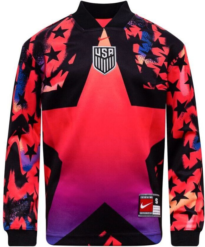 USA Keeperdrakt Hollywood Goalkeepers - Rød/Svart Barn - Nike, størrelse L: 147-158 cm