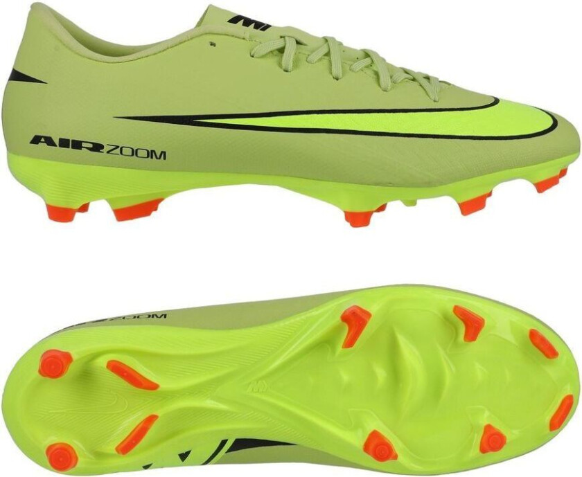 Air Zoom Mercurial Vapor 16 Academy MG Max Voltage - Gønn/Volt/Hyper Crimson - Multi Ground (MG), størrelse 40½