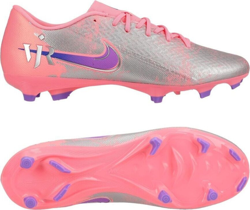 Air Zoom Mercurial Vapor 16 Academy MG Vini Jr. Personal Edition - Rosa/Blå - Multi Ground (MG), størrelse 41