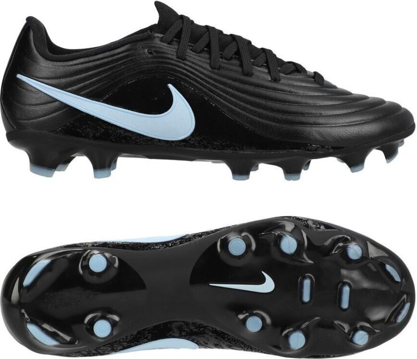 Tiempo Maestro Academy MG Shadow - Svart/Isblå - Multi Ground (MG), størrelse 45½