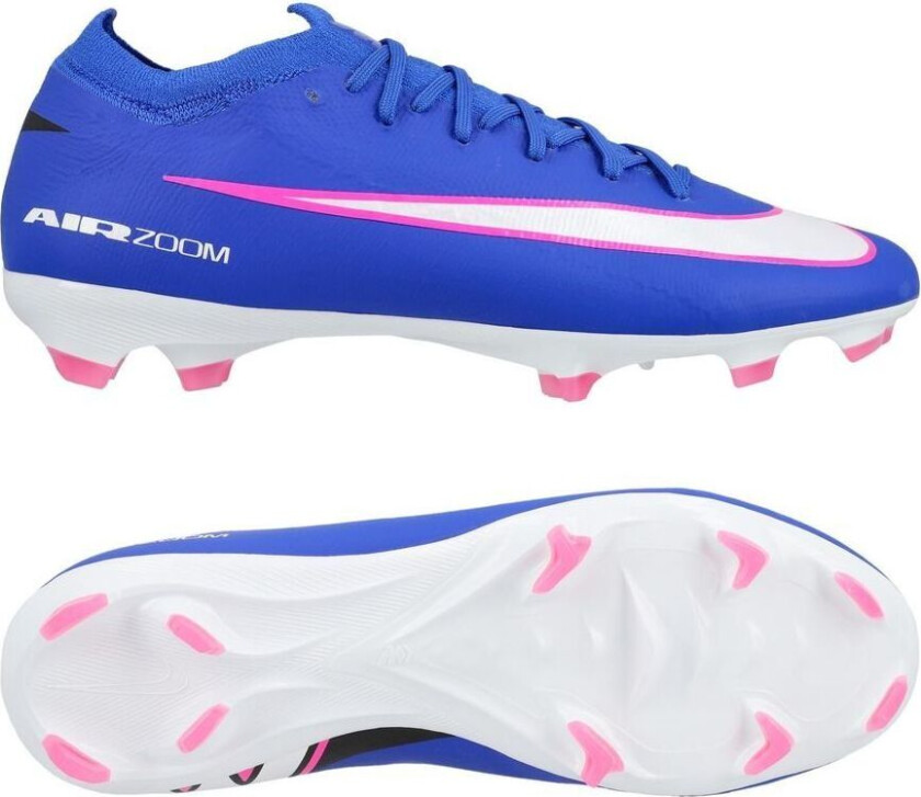 Air Zoom Mercurial Vapor 16 Pro FG Attack - Blå/Hvit - Gress (FG), størrelse 47½