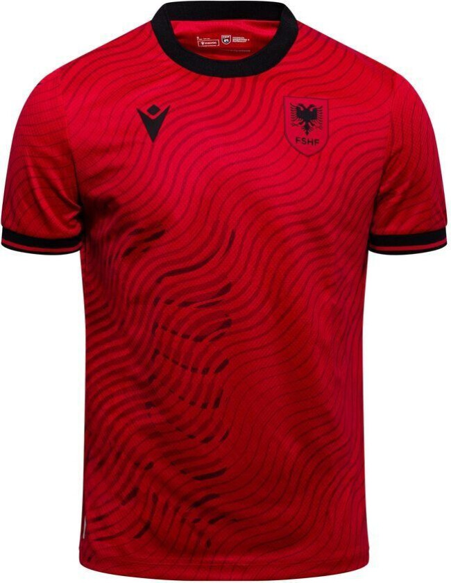Albania Hjemmedrakt 2026/27 - Macron, størrelse Small