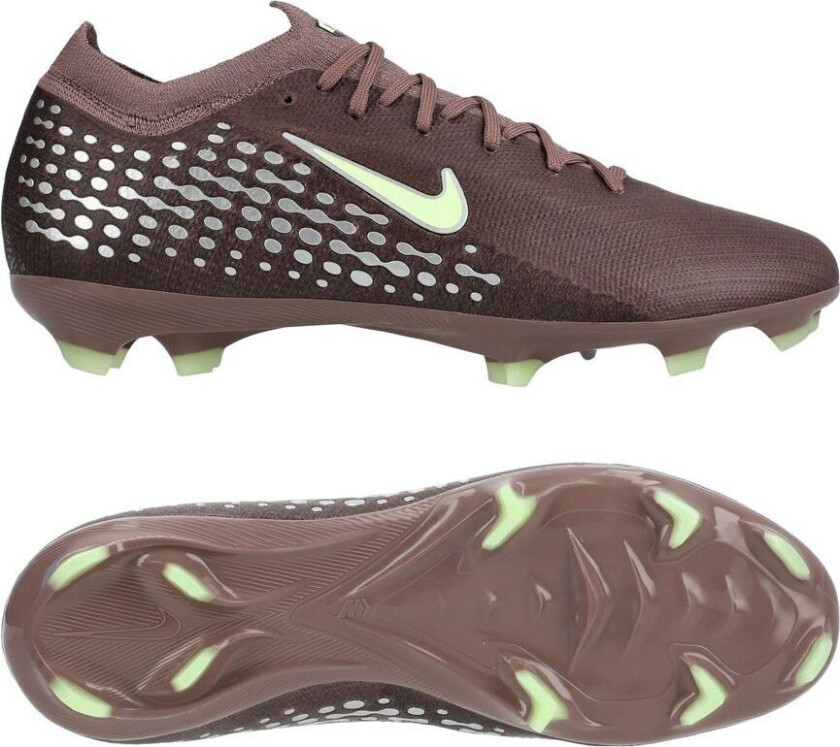 Air Zoom Mercurial Vapor 16 Pro FG Mbappé Personal Edition - Plum Eclipse/Metallisk sølv - Gress (FG), størrelse 39