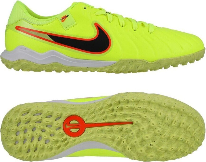 Tiempo Legend 10 Academy Tf Max Voltage - Volt/svart - Turf (Tf), størrelse 38