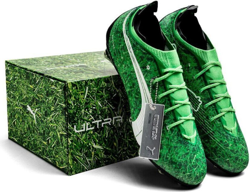 Ultra 6 Carbon FG V1.26 OG Grass - Deep Woods/ White/ Grønn LIMITED EDITION - Gress (FG), størrelse 46