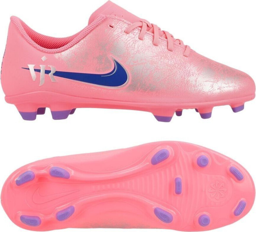 Mercurial Vapor 16 Club MG Vini Jr. Personal Edition - Rosa/Blå Barn - Multi Ground (MG), størrelse 38½