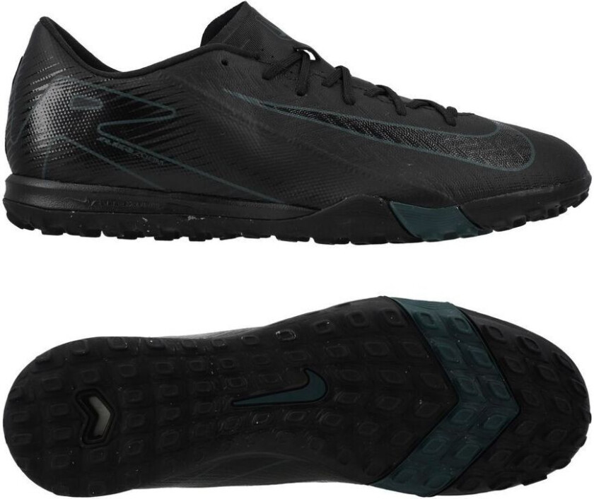 Air Zoom Mercurial Vapor 16 Academy Tf Shadow - Svart/dyp Jungel - Turf (Tf), størrelse 42