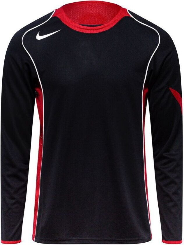 Spillerdrakt Dri-FIT T90 - Svart/Rød/Seil Langermet, størrelse Small