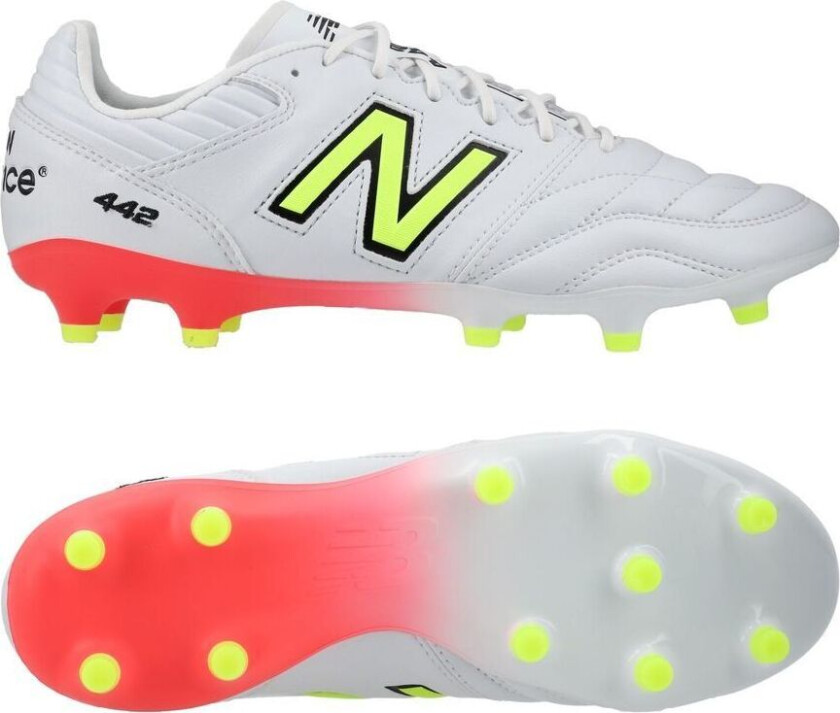 442 v2 Pro FG Flash Point - Hvit/Grønn/Svart - Gress (FG), størrelse 44