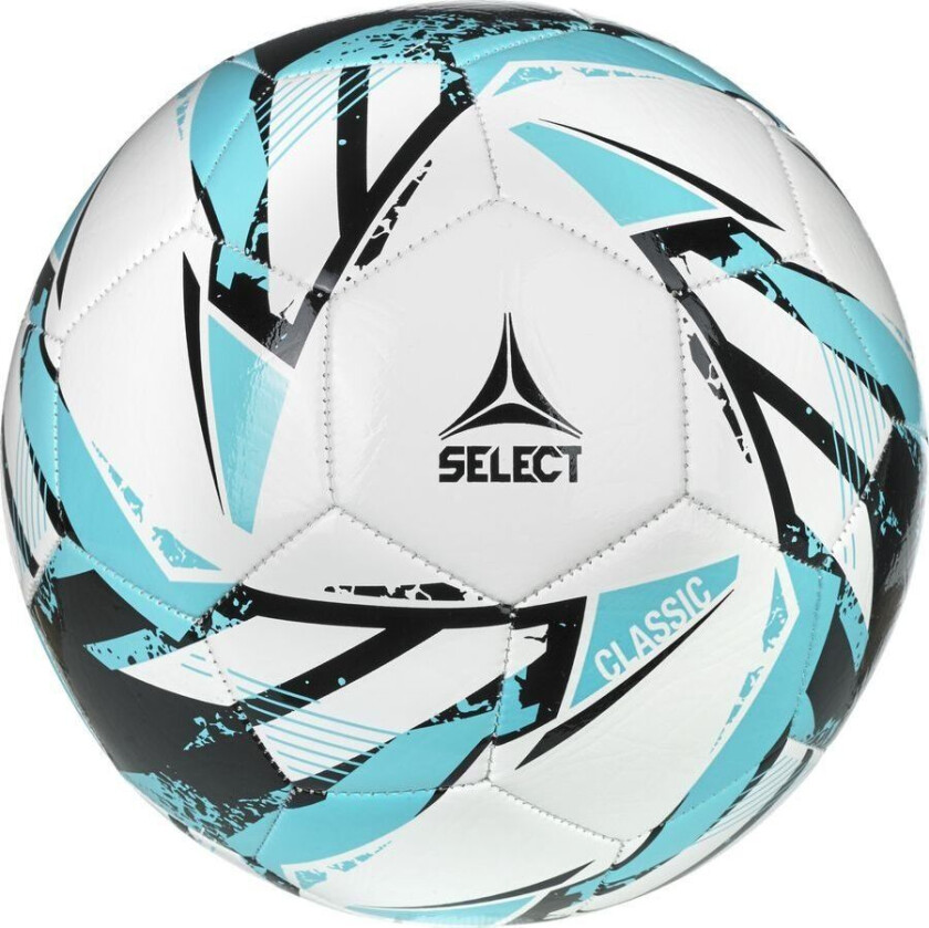 Fotball Classic V26 - Hvit/Blå, størrelse Ball SZ. 4