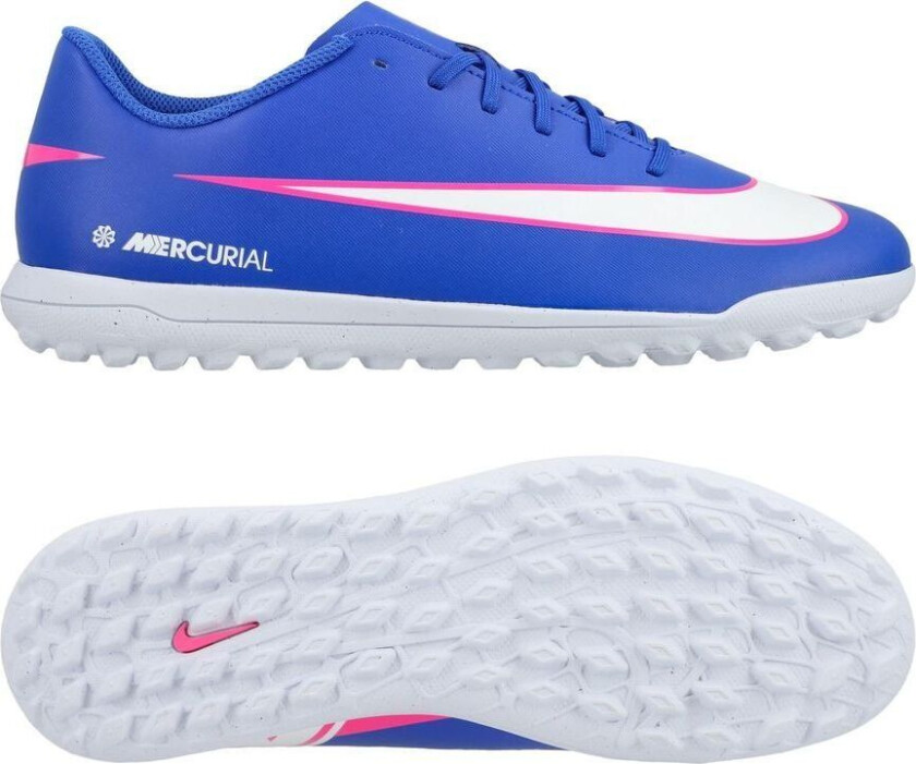 Mercurial Vapor 16 Club TF Attack - Blå/Hvit - Turf (TF), størrelse 41