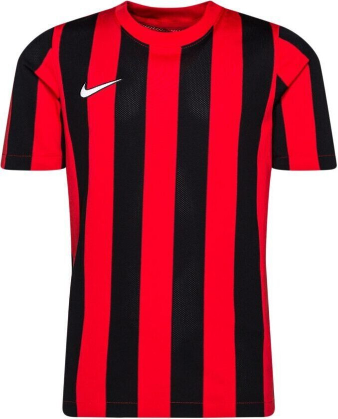 Spillerdrakt DF Striped Division IV - Rød/Svart/Hvit Barn, størrelse L: 147-158 cm