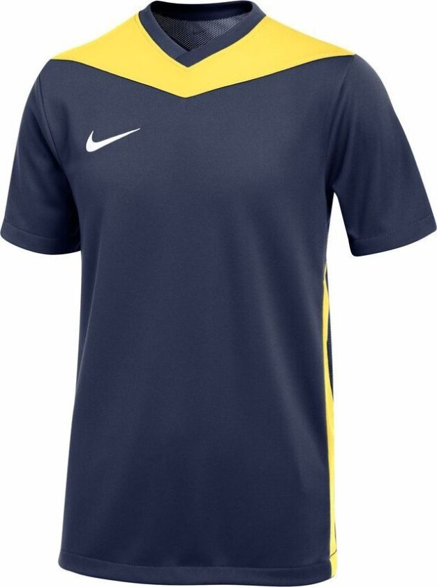 Spillerdrakt Dri-fit Park Derby Iv - Navy/tour Yellow/hvit Barn, størrelse L: 147-158 cm