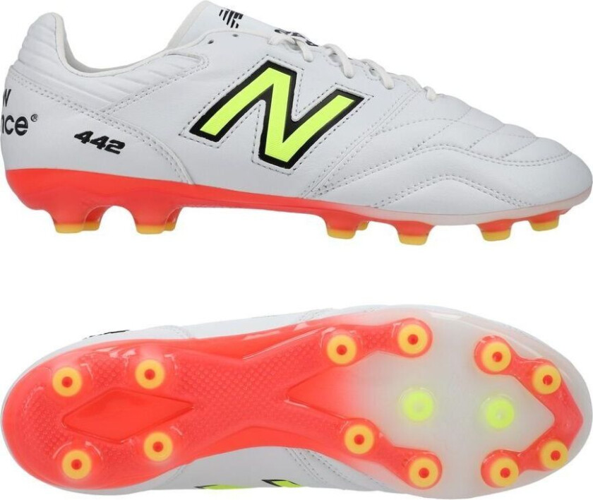 442 v2 Pro AG Flash Point - Hvit/Grønn/Svart - Kunstgress (AG), størrelse 39½