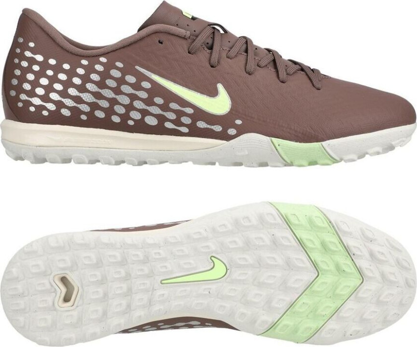 Air Zoom Mercurial Vapor 16 Academy TF Mbappé Personal Edition - Plum Eclipse/Metallisk sølv - Turf (TF), størrelse 45½