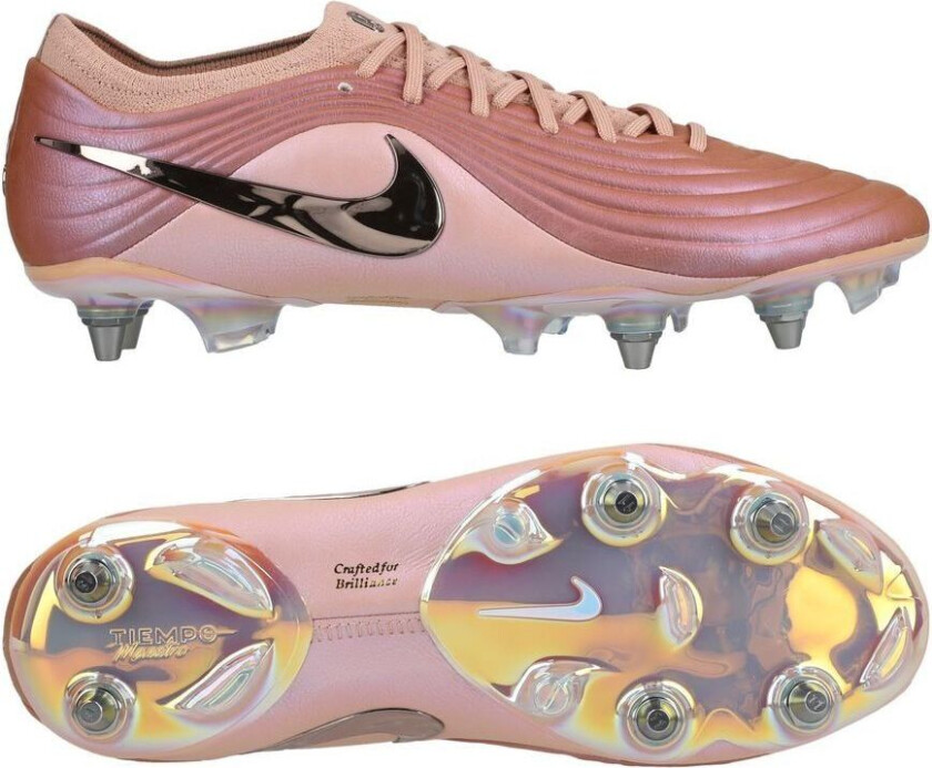 Tiempo Maestro Elite SG-PRO Player Edition - Metallic Rose Gold/Metallisk rød bronse LIMITED EDITION - Vått gress (SG), størrelse 47