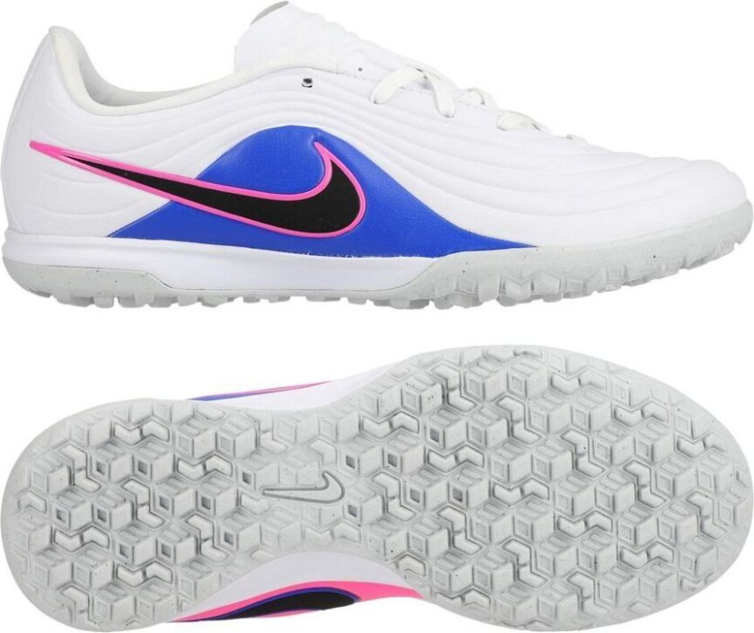 Tiempo Maestro Academy TF Attack - Hvit/Svart/Blå/Rosa Barn - Turf (TF), størrelse 35