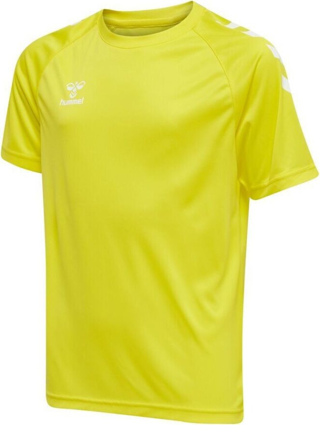 Spillerdrakt Core - Gul Barn, størrelse 152 cm