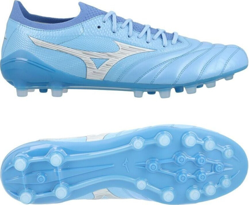 Morelia Neo IV Beta Made in Japan AG Unity Sky - Pastellblå/Hvit/Blå - Kunstgress (AG), størrelse 47