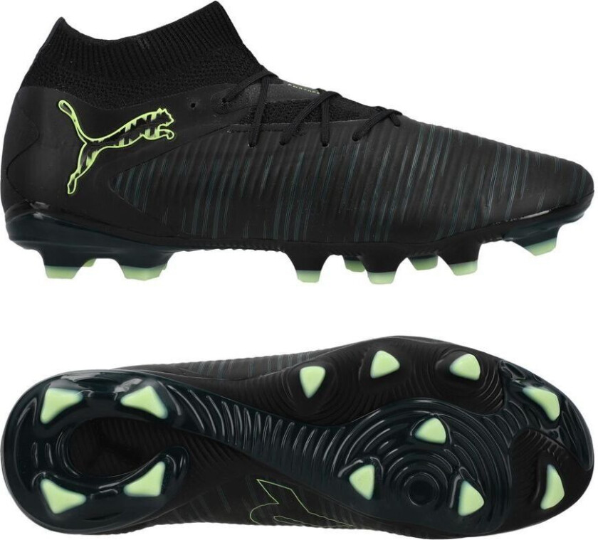 Future 8 Pro FG/AG Eclipse - Svart/Grønn/Green, størrelse 42½