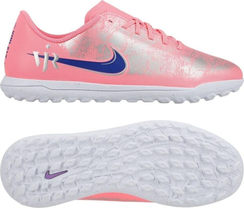 Mercurial Vapor 16 Club TF Vini Jr. Personal Edition - Rosa/Blå Barn - Turf (TF), størrelse 34