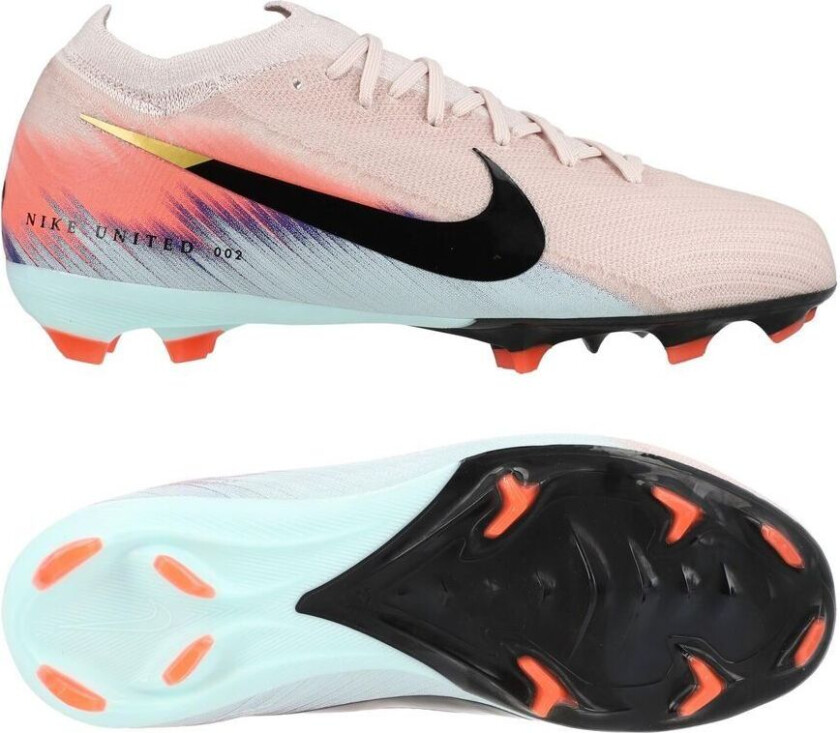 Air Zoom Mercurial Vapor 16 Pro FG United - Rød/Blå Barn - Gress (FG), størrelse 32