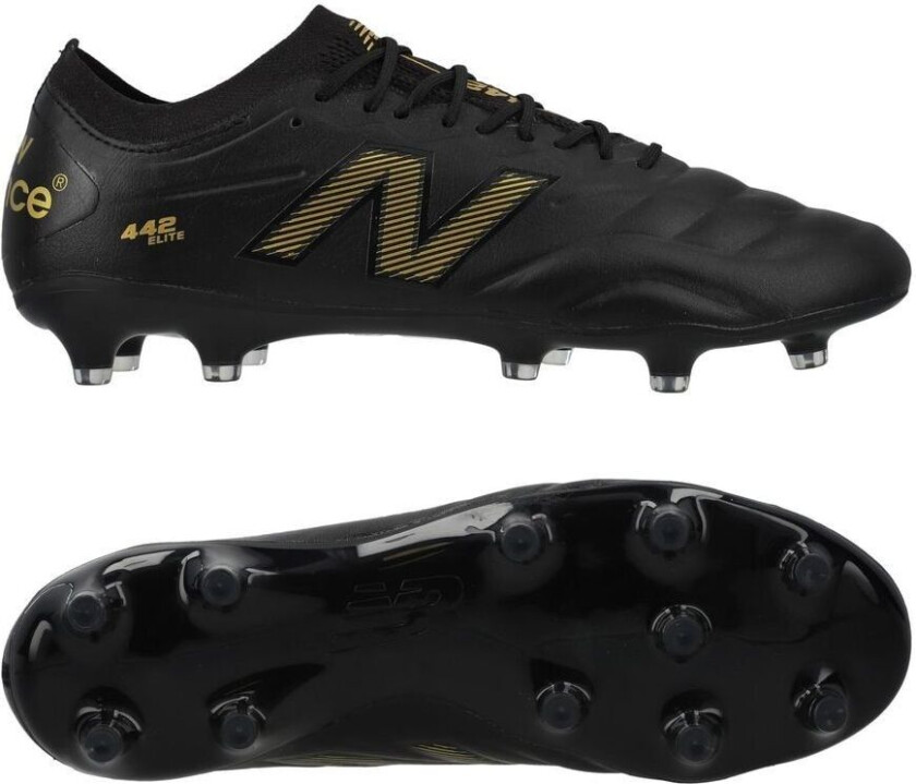 442 V2 Elite Fg 10 Year - Svart/gull - Gress (Fg), størrelse 37½