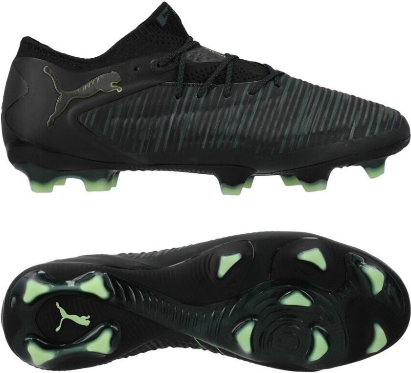 Future 8 Ultimate Lav FG Eclipse - Svart/Grønn/Green - Gress (FG), størrelse 44