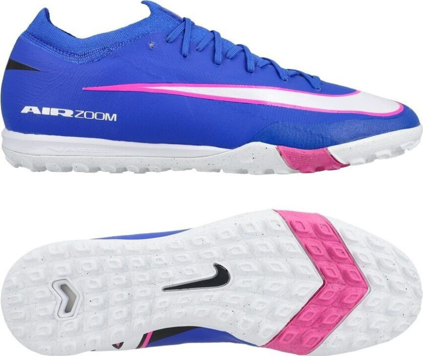 Air Zoom Mercurial Vapor 16 Pro TF Attack - Blå/Hvit - Turf (TF), størrelse 44½