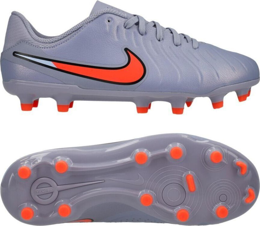 Tiempo Legend 10 Academy MG Scary Good - Blå/Svart Barn - Multi Ground (MG), størrelse 38