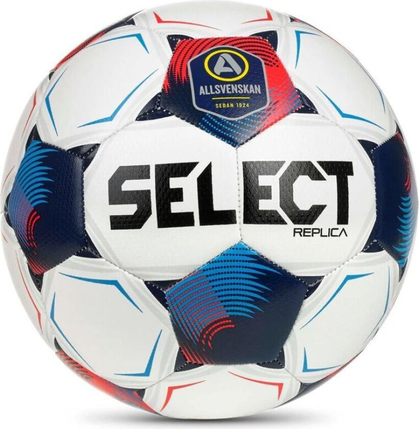 Fotball Replica V26 Allsvenskan - Hvit/rød, størrelse Ball SZ. 5