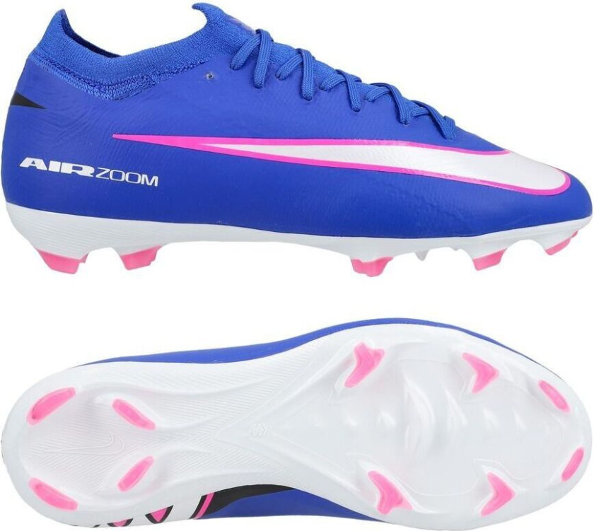 Air Zoom Mercurial Vapor 16 Pro FG Attack - Blå/Hvit Barn - Gress (FG), størrelse 32