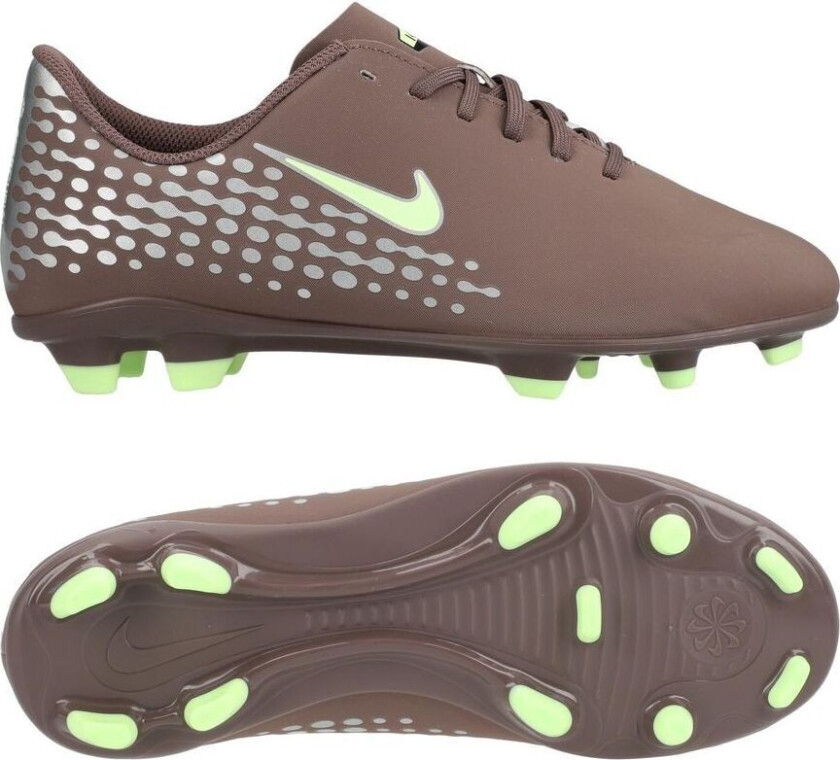 Mercurial Vapor 16 Club MG Mbappé Personal Edition - Plum Eclipse/Metallisk sølv Barn - Multi Ground (MG), størrelse 32