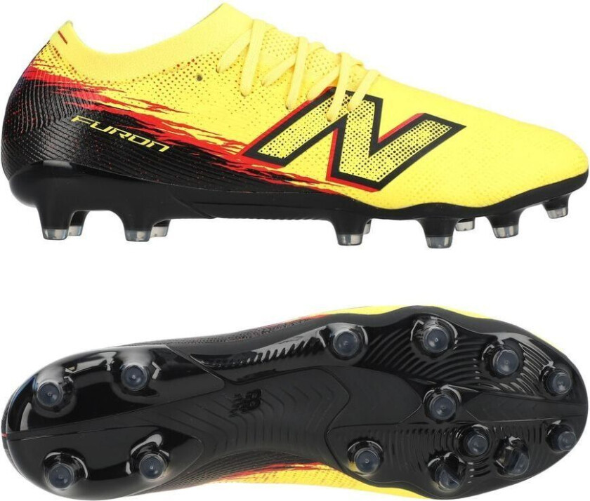 Furon V8 Elite Mg Live Wire - Gul/svart - Multi Ground (Mg), størrelse 42½