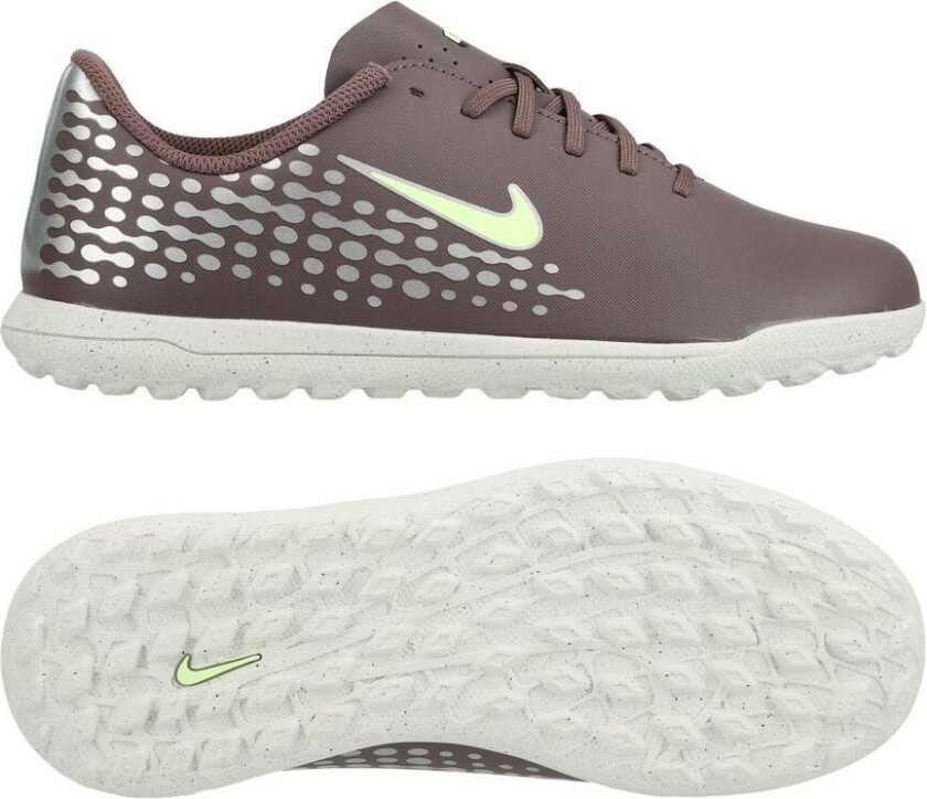 Mercurial Vapor 16 Club TF Mbappé Personal Edition - Plum Eclipse/Metallisk sølv Barn - Turf (TF), størrelse 38